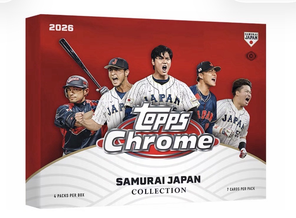 Topps Chrome 2026 Baseball Team Samurai Japan Collection Collector’s Box PRESALE