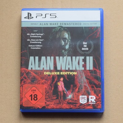 ALAN WAKE II DELUXE EDITION SONY PS5 CODES UNBENUTZT 2 REMASTERED PLAYSTATION 5