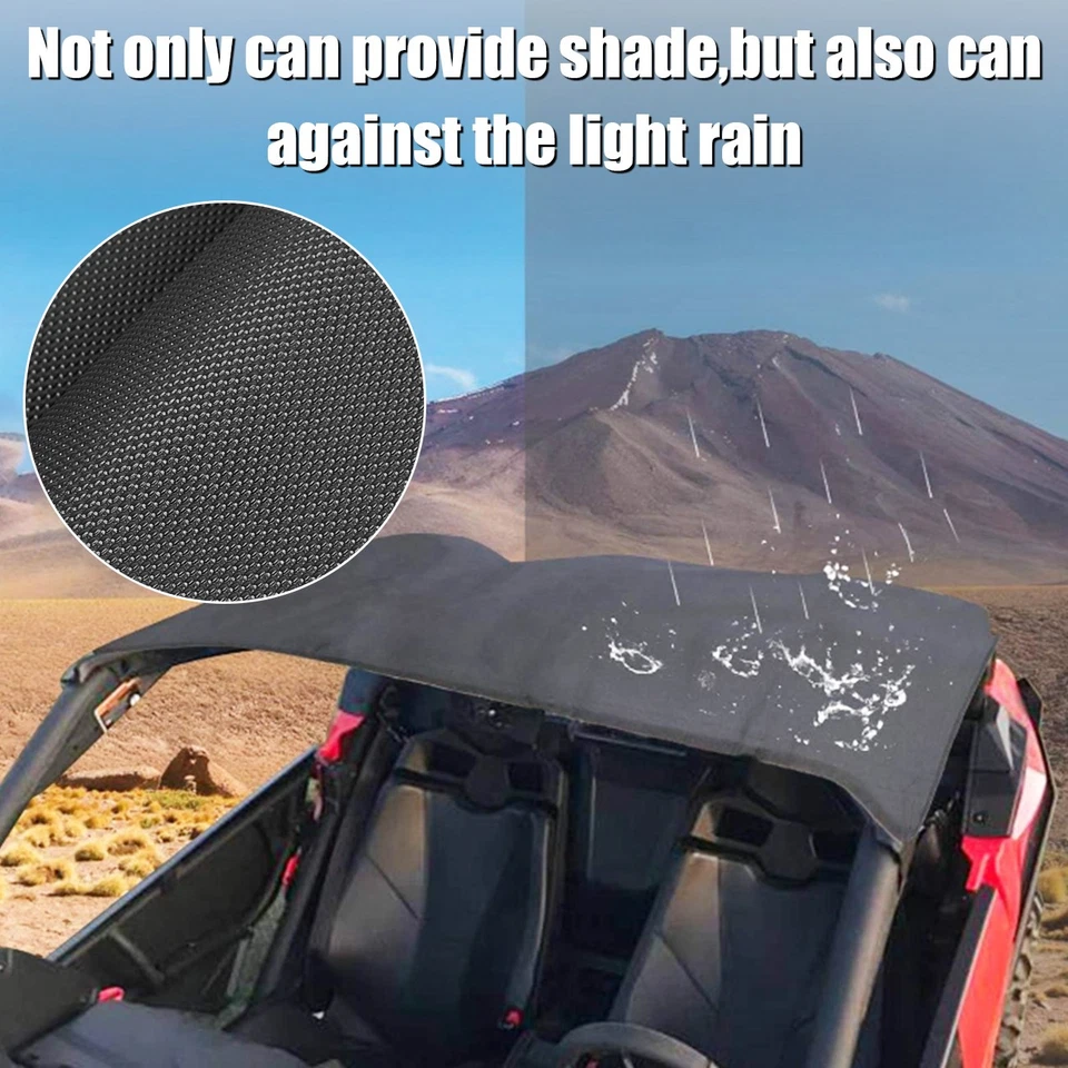 For 2017-2025 Can Am Maverick X3 / RR Soft Roof Top Canvas Cover UTV ATV Part - Image 3 of 4