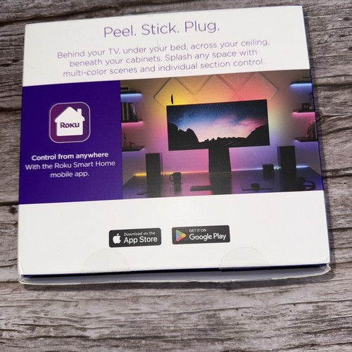 Roku LS2016R Smart Home Smart Light Strip SE Wi-Fi-Enabled Indoor LED 16.4 ft - Picture 2 of 2