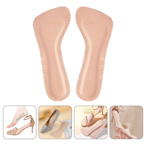  2 Paar weibliche Füße Schweißabsorber Fersenpolster für Sandalen transparent Frauen elegant - Bild 4 von 12