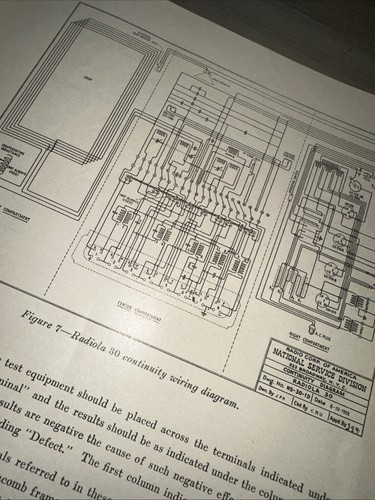 RCA Radiola 30 Service Notes Schematics Original Copy 1926! ￼ - Picture 13 of 15
