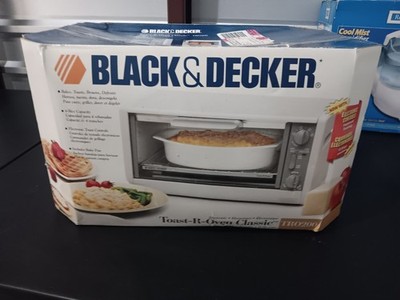 BLACK+DECKER Toast-R-Oven Classic TRO200 Toaster Oven, Electronic Controls