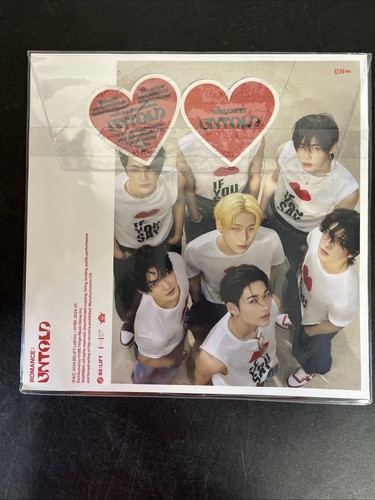 Enhypen - Romance : Untold LE Red Vinyl SEALED - Picture 2 of 10