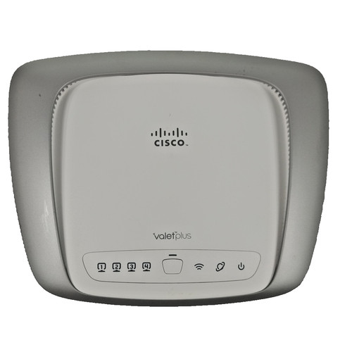 Cisco Valet Plus M20 Wireless Router Wi-Fi N300 4-Port LAN Home Internet