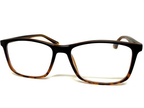 Classy Contemporary Modern READING EYE GLASSES READERS Large Black Frame +1.75 - Picture 3 of 6