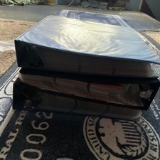 3 Football Binder Lot Over 1000 Cards 