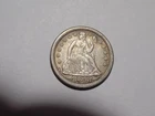 1853-P w/ Arrows Seated Liberty Dime - XF Condition