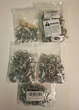DIY Crafting Hardware Swivel Snap Hook Twist Lock Clasp Fasteners Purse Bag Lot
