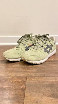 END x Asics Gel-Lyte III 'Wasabi' US Men Size 9 Green   Pre-owned and Worn