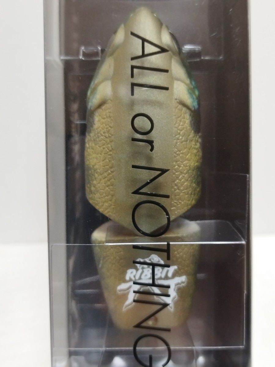 DRT TiNY JOKER TJ RIBBIT TJ GILL Bone Brass Rattle 1.5oz Topwater