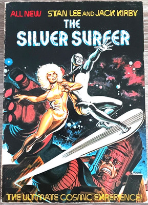 THE SILVER SURFER-ULTIMATE COSMIC EXPERIENCE Graphic novel (p/b) 1978 Lee/Kirby