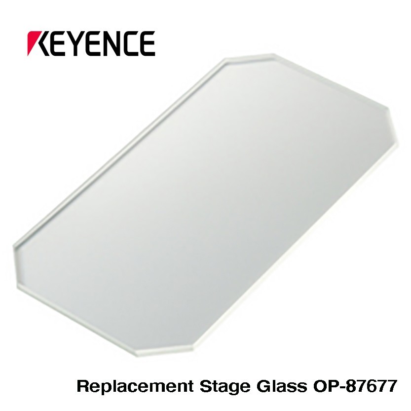 New KEYENCE Replacement Stage Glass OP-87677 for IM-6120, IM-6225