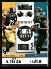 2018 Panini Contenders #RNA-WC James Washington / DJ Chark Jr. Round Numbers