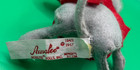 Vintage 1965/1967 ANNALEE MOBILITEE CHRISTMAS MOUSE Wide Awake with Candle — photo 6