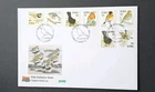 Ireland Stamps 1998 FDC  bird  Definitives to 50p with Phosphor cancel.
