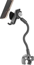 Wheelchair Stroller Phone Holder Flexible Gooseneck Arm Secure Non-Slip Phones