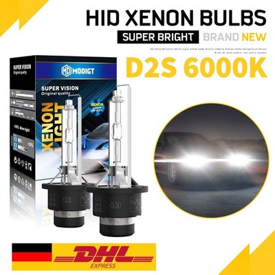 2x D2S SuperVision Xenon HID Brenner 6000K Lampen Für Audi A4 Allroad 2008-2016