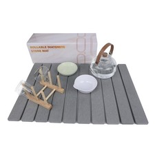 Diatomaceous Earth Dish Drying Mat - Large Quick Drying Stone Mat for Kitchen...