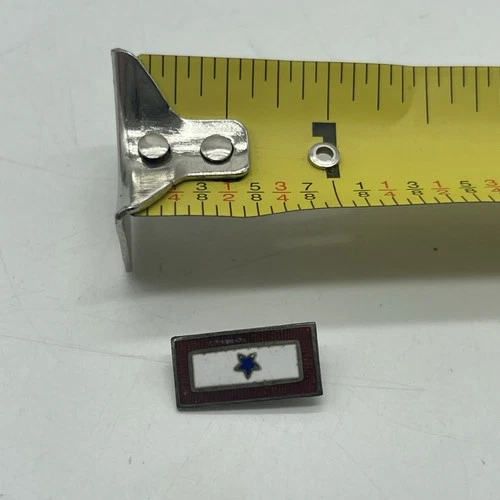 WW2 U.S. Military Son In Service 1 One Star Sterling Silver Pin