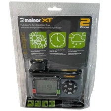 Melnor XT HydroLogic 2 Zone Digital Water Timer Open Box New 73100