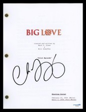 Chloe Sevigny "Big Love" AUTOGRAPH Signed 'Nicolette' Pilot Episode Script ACOA