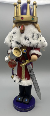 STEINBACH  King Arthur 1993 Camelot Series Signed LE Wooden Nutcracker Germany