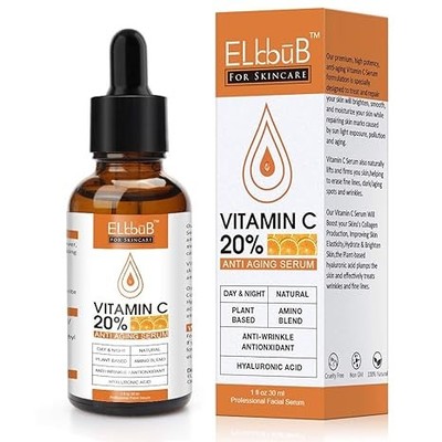 Anti Aging & Wrinkle Antioxidant Serum w/ Vitamin C & Skin Boosting Collagen