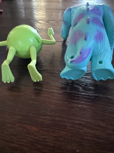 Disney Pixar Monsters Inc. Sully & Mike Wazowski Happy Meal giocattolo McDonald's 2005 - Foto 5 di 5