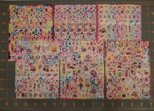 Vintage Lisa Frank Lot Of 6 Sticker Sheets