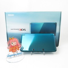 【Eccellente】 Console Nintendo 3DS Aqua Blue Edizione Giapponese #DEN0302/03