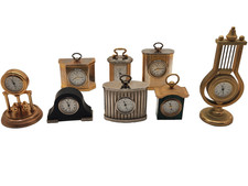 Collection of Gorham Miniature Clock Collecti...