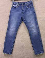 Levi's Premium 501 Straight Leg Blue Medium Wash Denim Jeans 100 Cotton 31x31