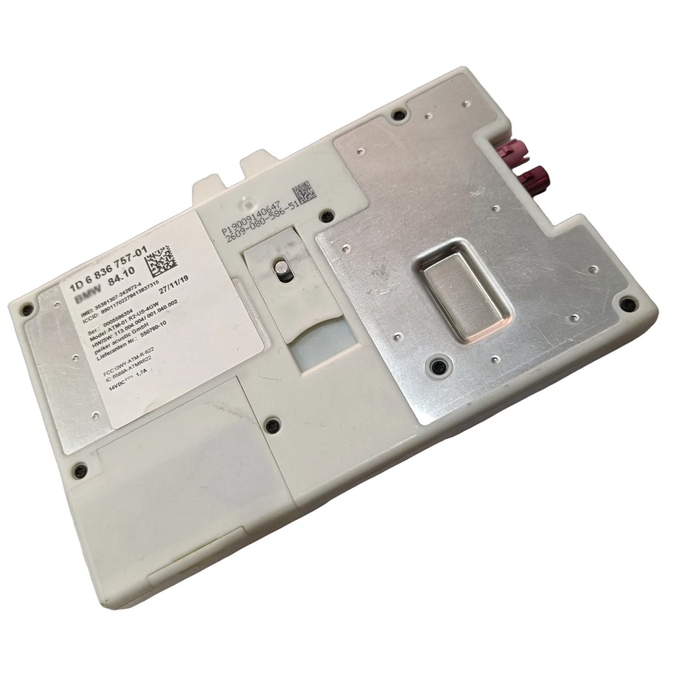 Módulo de unidad de control telemático 84108734741 OEM 8734741 BMW F15 F36 F44 G01 Foto 4 de 4