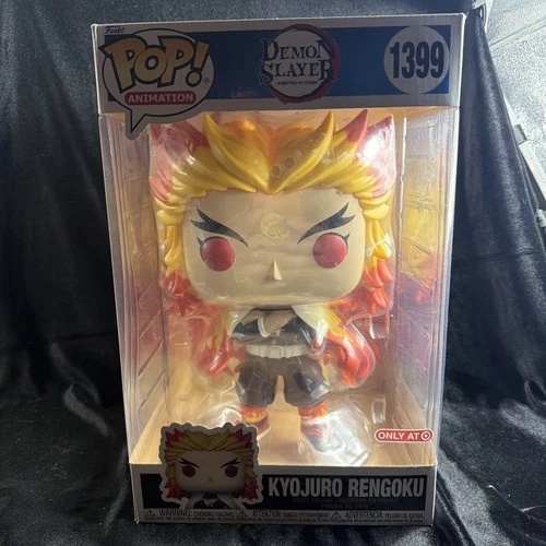 Demon Slayer Kyojuro Rengoku Jumbo Target Exclusive Funko Pop 1399
