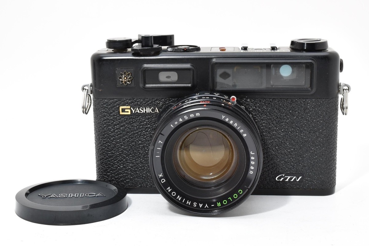 Near Mint-] Yashica Electro 35 GTN Rangefinder Camera 45mm f/1.7