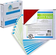 Acoustical Putty Pads - Moldable Soundproofing Pad - Fire Stop for... 