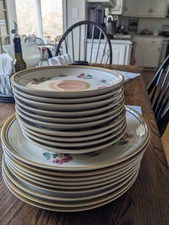 Serving Platter International Tableworks Stagebrush China Company Lot 19 Pcs