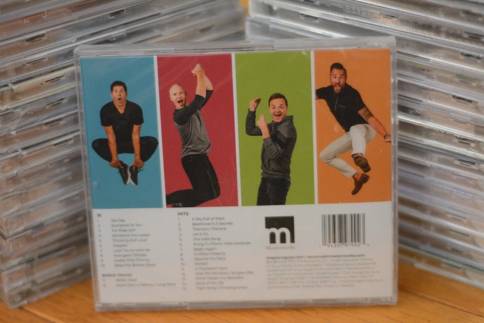The Piano Guys 10 CD 2-Disc Set Anniversary Greatest Hits New Songs 2020 Pop New — 第 2/2 张图片