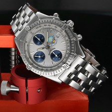 Breitling Chronomat A13048 Blue Impulse Limited 1000 Automatic Chronograph 39mm