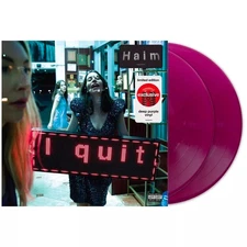NEW SEALED Vinyl LP ♫ Haim - I quit deep purple LP