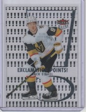2021-22 Upper Deck Fleer Ultra Hockey Jack Eichel Exclamation Points #EP-19