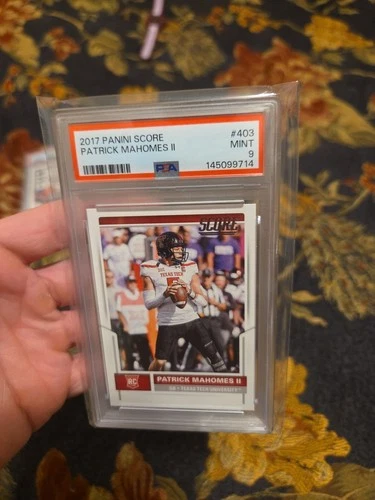 2017 Score - Rookies Patrick Mahomes II #403 (RC)