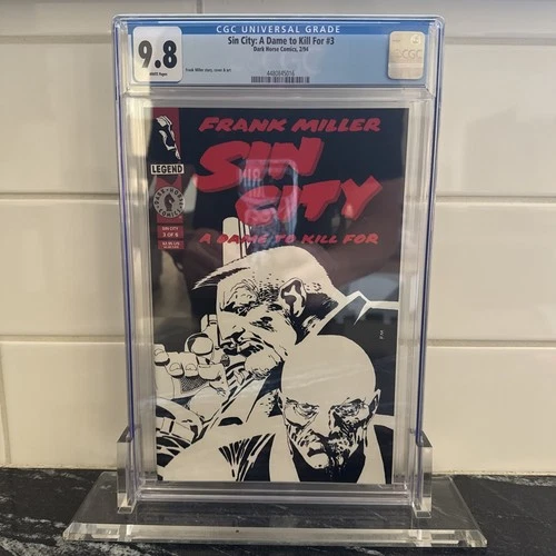 Sin City: a Dame to Kill for #3 CGC 9.8 (Dark Horse Comics 1994) Frank Miller