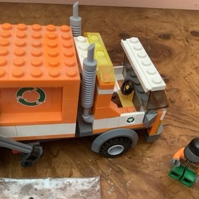 Lego 7991 City Recycle Truck Manuals Minifigure Partial Set With Booklet