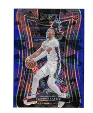 STEPHON CASTLE 2024-25 SELECT BLUE ICE PRIZM ROOKIE RC #388 $30.00 SPURS