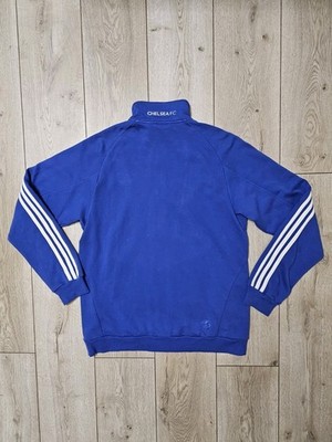 CHELSEA 2008 TRAINING JACKET FOOTBALL JACKET COTTON SOCCER ZIP TOP