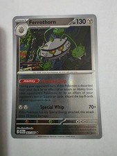 Pokemon Chaos Rising Reverse Holo Ferrothorn 63/86 uncommon NM