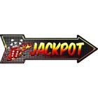 Jackpot Novelty Embossed Metal Arrow Sign Directional 17" x 5" Wall Decor