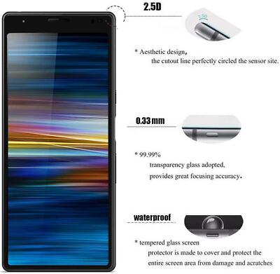 Pellicola Protettiva In Vetro Temperato 3D Per Sony Xperia L3 (2019) – 2 Pezzi, Durezza 9H - 3